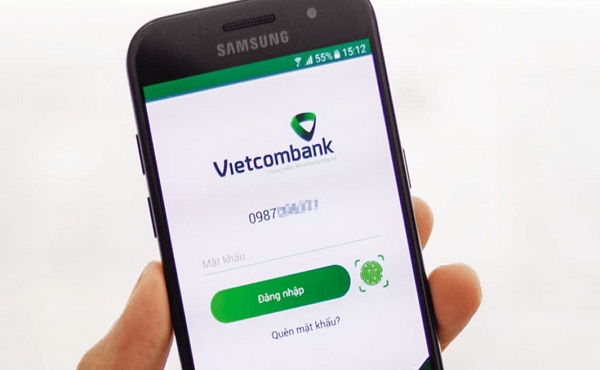 cách chuyển tiền ngân hàng Vietcombank trên điện thoại