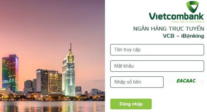 Biểu phí dịch vụ Internet Banking Vietcombank năm 2022