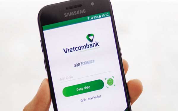 Chuyển tiền Online VietcomBank trên điện thoại