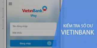 Cách kiểm tra số dư tài khoản Vietinbank bằng điện thoại