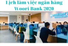 Cập nhập lịch làm việc ngân hàng Woori Bank Việt Nam 2022