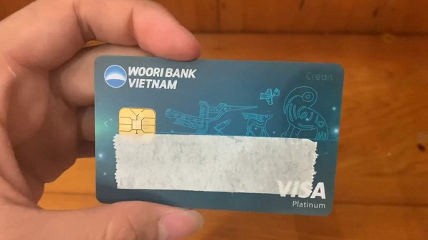 Thẻ tín dụng Woori Bank Visa Platinum
