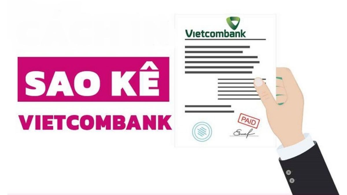 Hướng dẫn cách xem sao kê trên app Vietcombank chi tiết