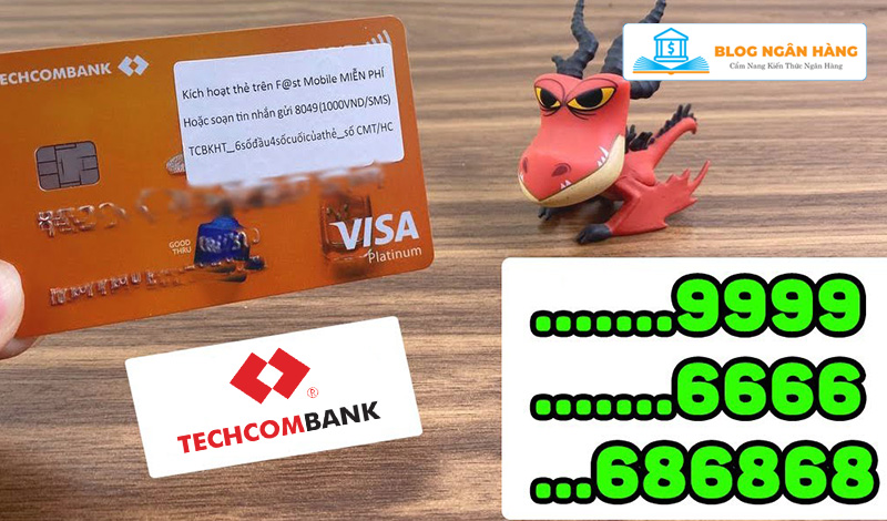 Tài khoản số đẹp Techcombank