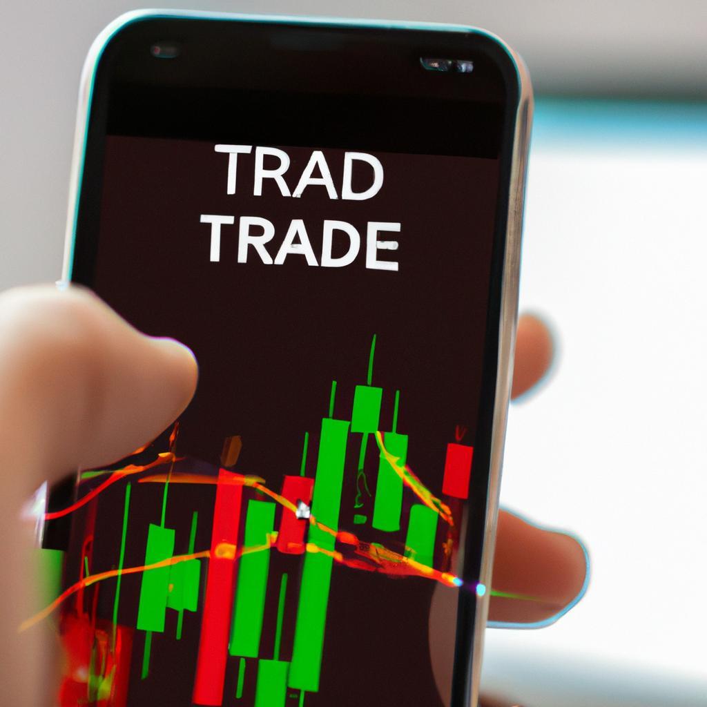Efficiently trading stocks with a mobile app, taking advantage of low costs.