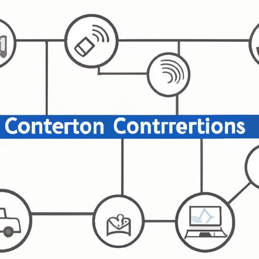 Interconnected devices and sensors enabling seamless communication in the digital supply chain.